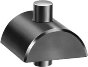 AMF Fixieraufsatz Nr. 6444 aus Stahl in Schwarz/Anthrazit, H: 23 mm, B: 50 mm, L: 19 mm - Bild 1