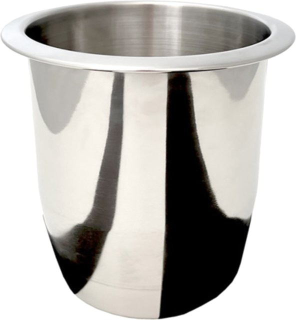 COOTAB COOLER TABLE Weinkühler Fresh in Silber aus Edelstahl, Durchmesser: 22 cm - Bild 1