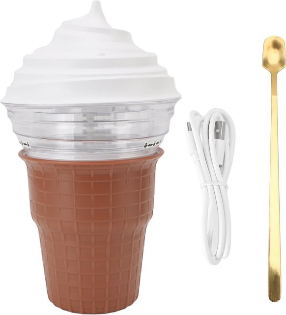 Tooarts DIY Eismaschine für hausgemachtes Eis, Sorbet und gefrorenen Joghurt aus ABS - Bild 1