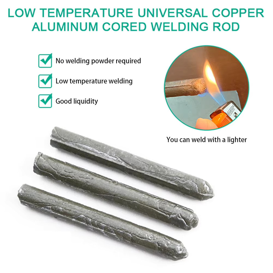 Easy Melt Universal Schweißstab für Edelstahl, Kupfer und Eisen in Silber, Länge: 78 mm - Bild 2