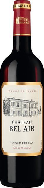 Château Bel Air Rotwein Bordeaux, 2018, Cabernet Sauvignon & Merlot, trocken, 0,75 l - Bild 1