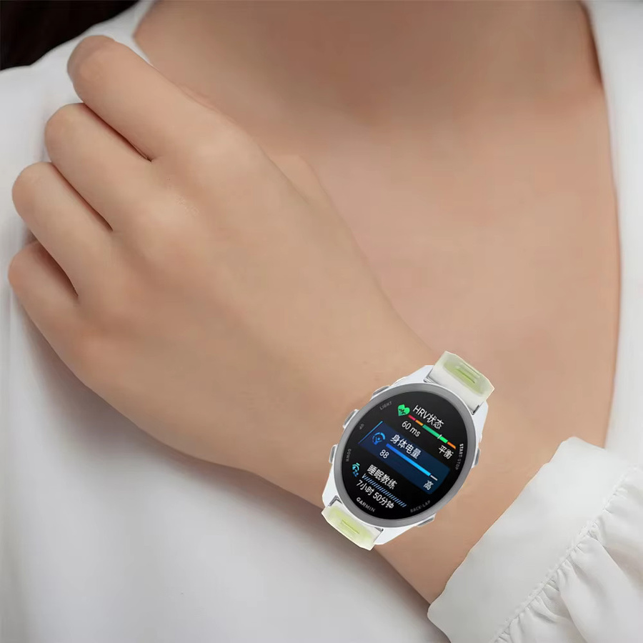 Garmin Uhrenarmband Silikon, Jelly-Farben, Unisex - Bild 2