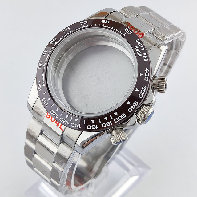 OUMASHI Herren Armbanduhr, Edelstahl, Silber, 39 mm - Bild 1