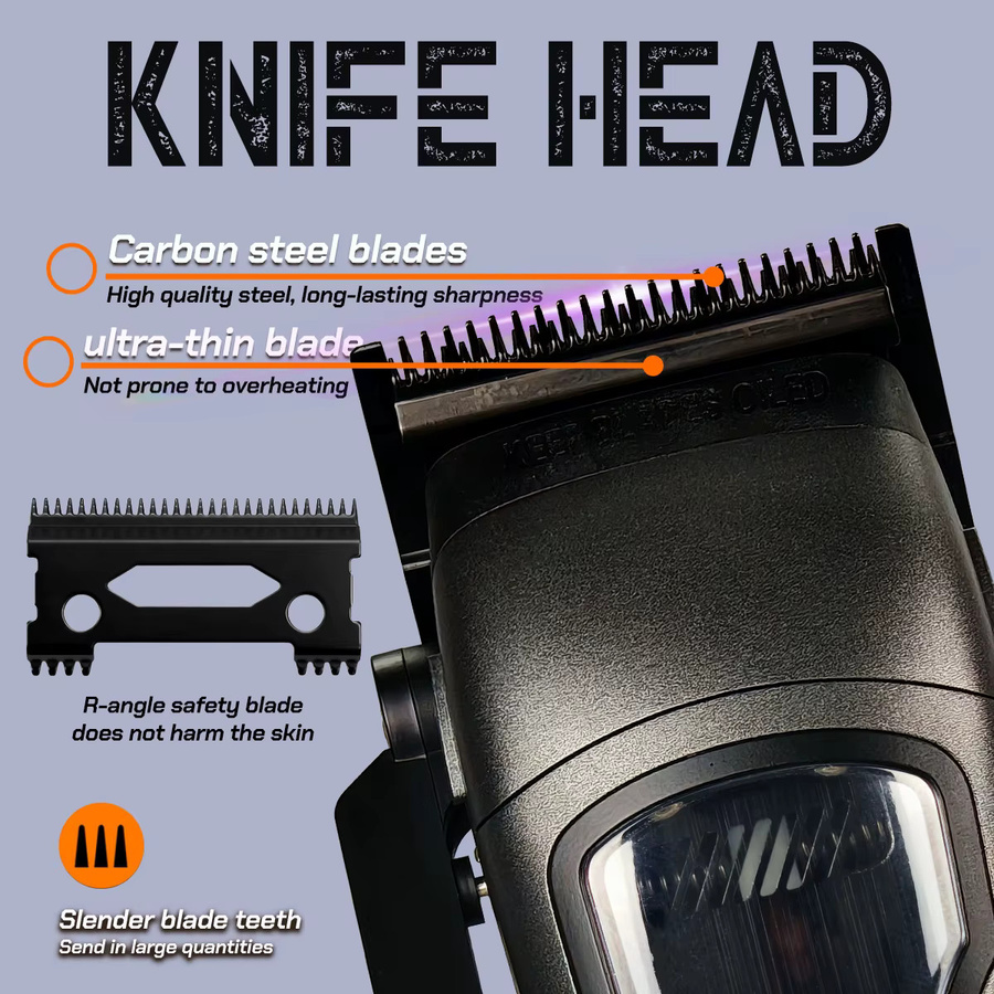 BRDCLIP BRD 633 Haarschneidemaschine, Herren, Schwarz - Bild 3