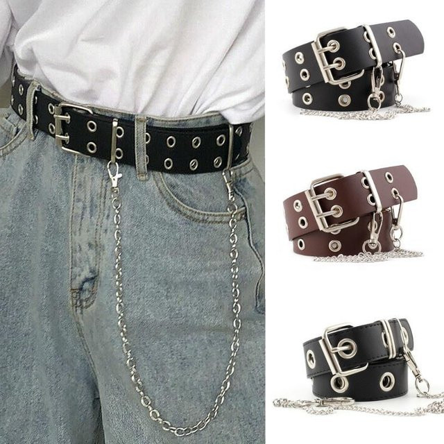 LY Fashion Kette, Punk, Schwarz, Damen - Bild 1