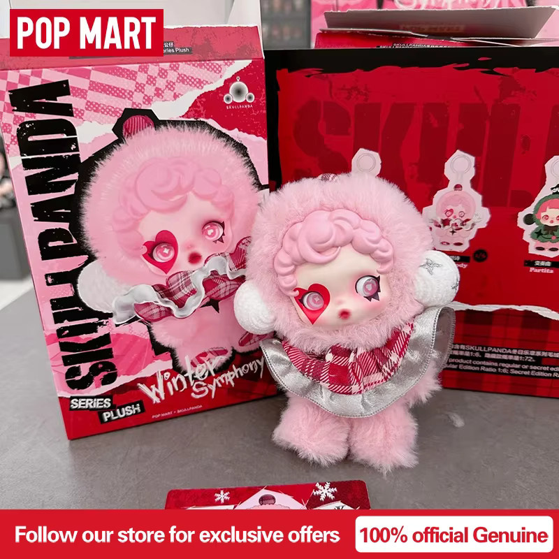POP MART SKULLPANDA Winter Symphony Serie Blind Box Sammelfigur für Mädchen - Bild 2