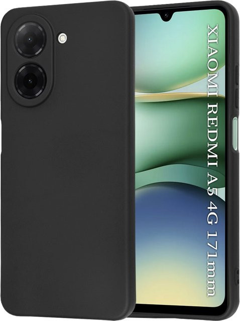 Techsuit SoftFlex Schutzhülle für Xiaomi Redmi A5 4G in Schwarz - Bild 1