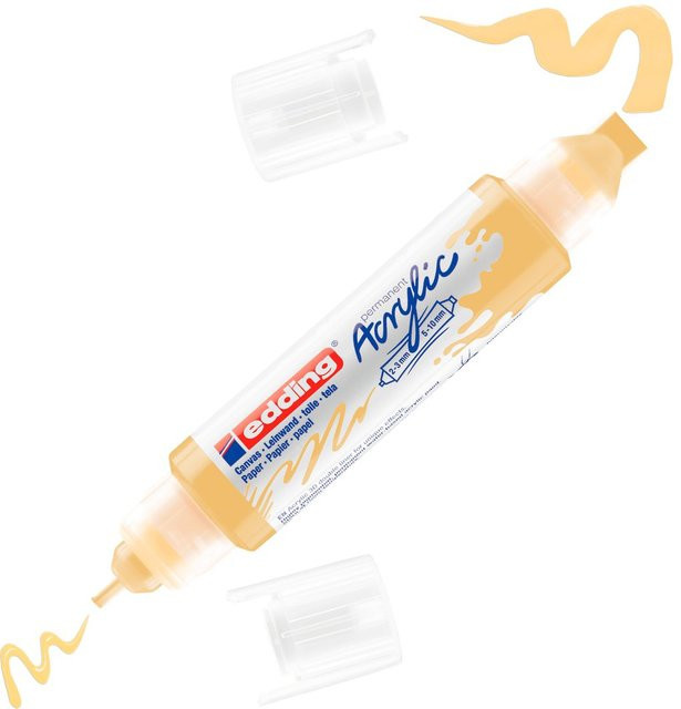 edding 5400 Acryl 3D Double Liner in Pastell-Gelb - Bild 1