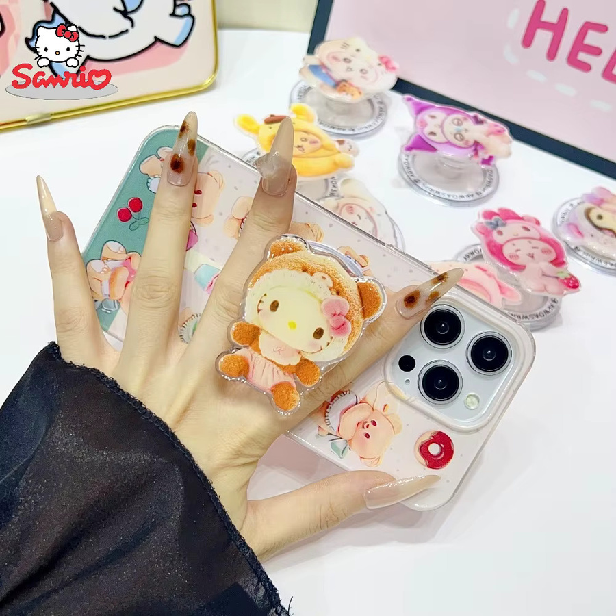 Sanrio Hello Kitty Y2K Magnetischer Handy-Griffhalter mit Ständer für MagSafe, iPhone und Samsung, Multicolour - Bild 2