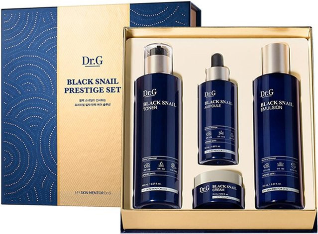 Dr.G Schwarze Schnecke Prestige Set, Gesicht, Unisex - Bild 1