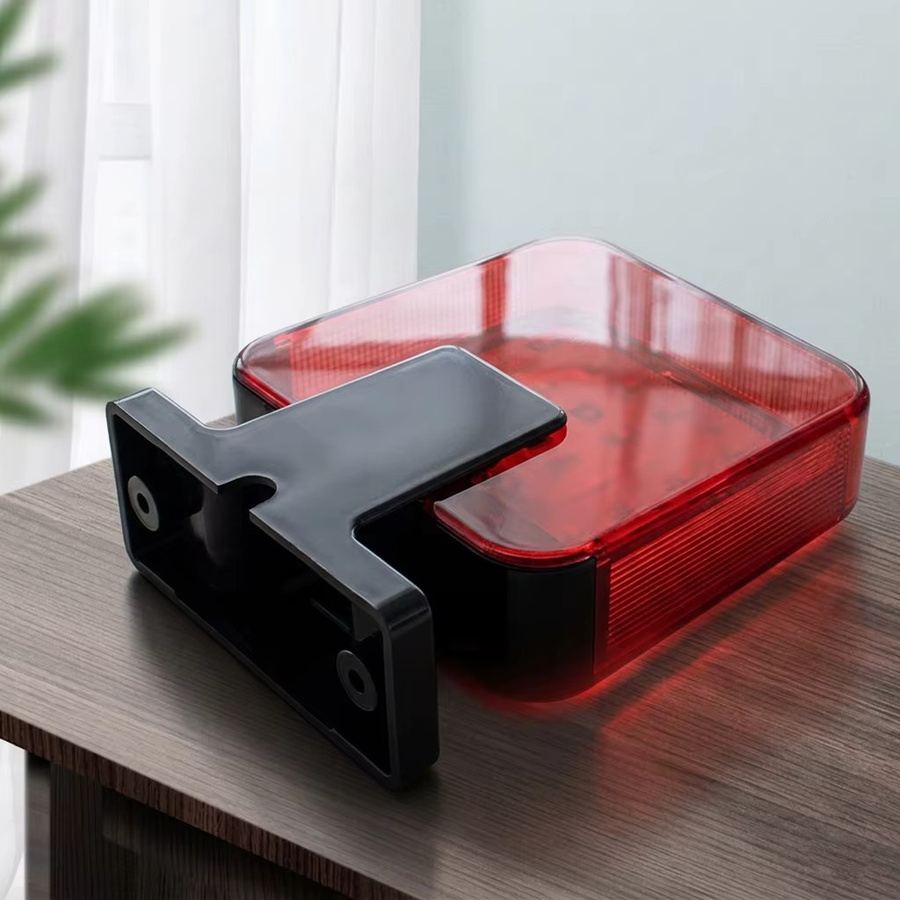 Scimagic-RC Wandmontierte LED-Notfall-Warnleuchte in Rot für Garten und Außenbereich - Bild 4