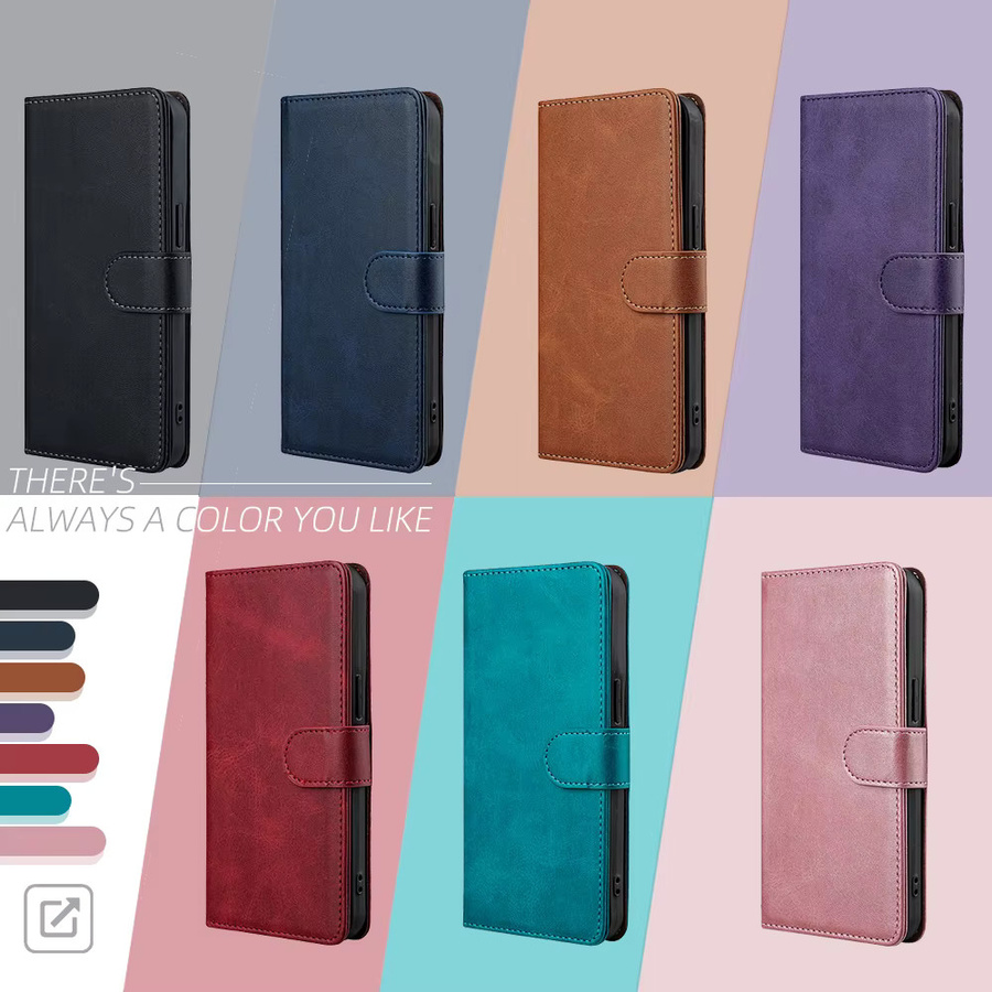 Magnetische Handyhülle mit Kartenfach für Tecno Pova 7 Ultra, Pova 7 Pro, Pova 5 und Camon 40 30S Pro mit RFID-Schutz in Lila - Bild 6