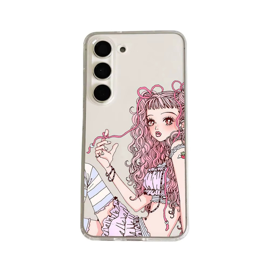 Paradise Kiss Handyhülle für Samsung Galaxy S21 S22 S23 S24 S25 Ultra FE Plus 5G A52S in Transparent - Bild 6