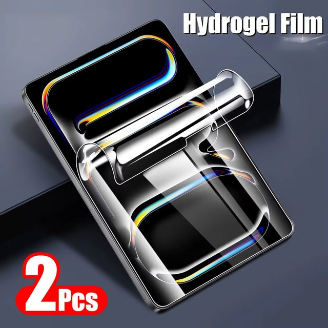 2er-Pack Hydrogel-Displayschutzfolien für Samsung Galaxy Tab S6 Lite, S9 FE Plus, S7 FE, S8, A8, A9 und A7 Lite, transparent - Bild 1