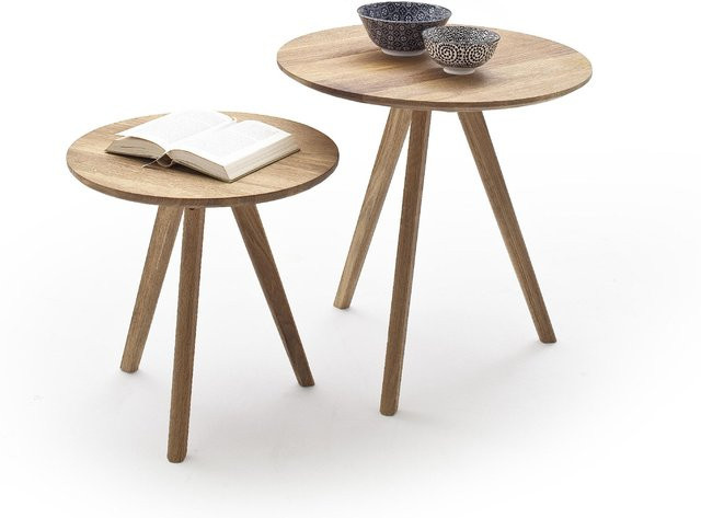 Couchtisch GENNY in Eiche Braun im modernen Design - Bild 1