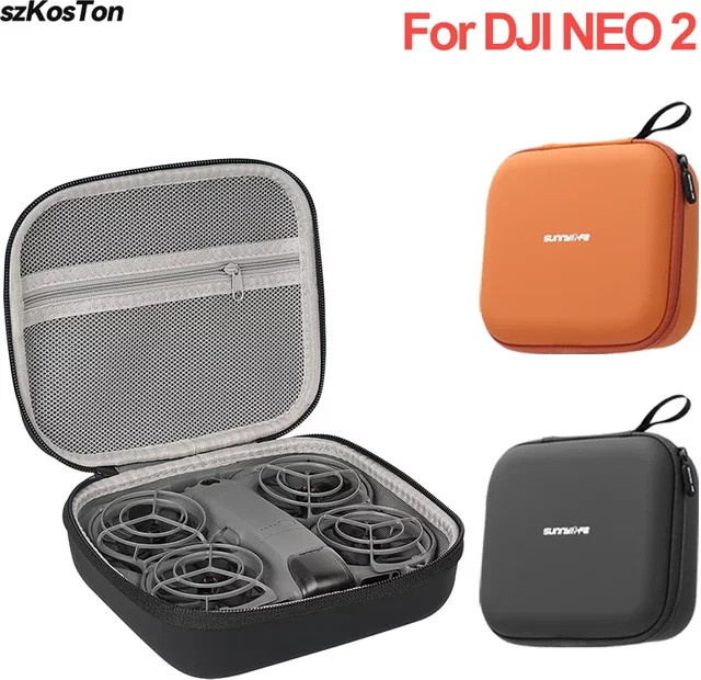DJI NEO 2 Wasserdichte und stoßfeste Tragetasche in Orange für Drohnen-Zubehör - Bild 1