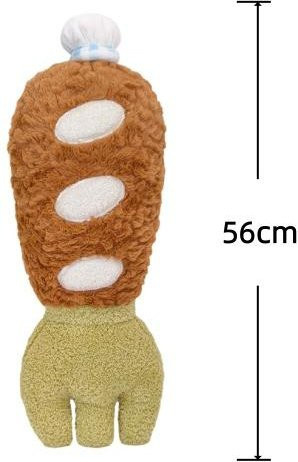 Cartoon Gabel Plüschtier, Kuschelkissen, 56/98cm - Bild 1