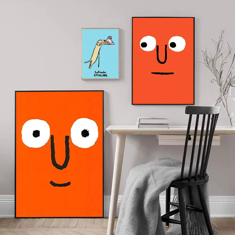 Potdemiel Abstrakter J-Jean Art Jullien HD Poster Aufkleber Wasserdichtes Wanddekor für Haus und Bar - Bild 3