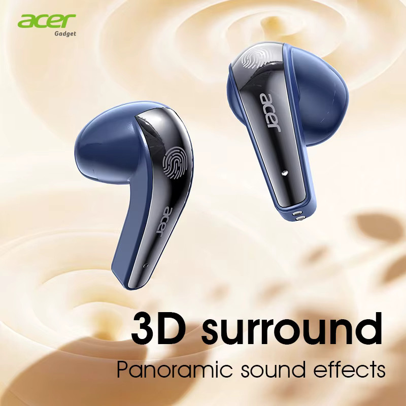 Acer Ohr554 Kabellose Bluetooth-Kopfhörer mit Semi-In-Ear-Design, 3D-Surround-Sound und intelligenter Geräuschunterdrückung - Bild 2