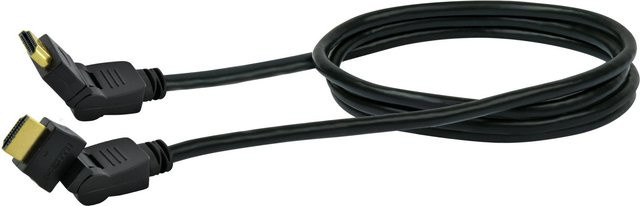 Schwaiger High-Speed HDMI-Kabel mit Ethernet/LAN in Schwarz, Länge: 1,5 m - Bild 1