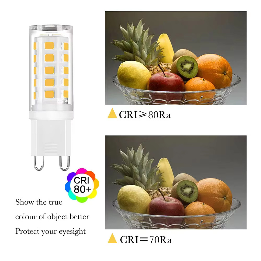 10 Stück TRAZOS G9 LED-Birnen 5 W 220 V SMD2835 Maislicht in Weiß zum Ersetzen von Halogenlampen - Bild 2