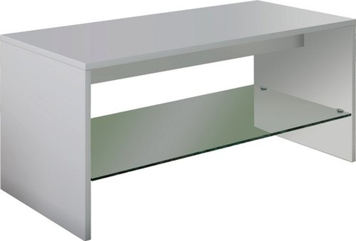 VCM Couchtisch Wisal in Weiss, B/T/H: 40 x 40 x 90 cm - Bild 2