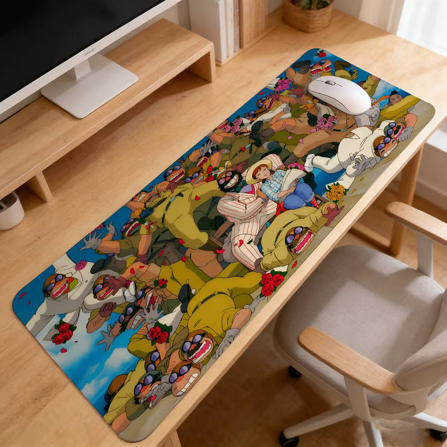 P-Porco R-Rosso Gaming Deskmat Sakura Anime Mauspad in Multicolour - Bild 4
