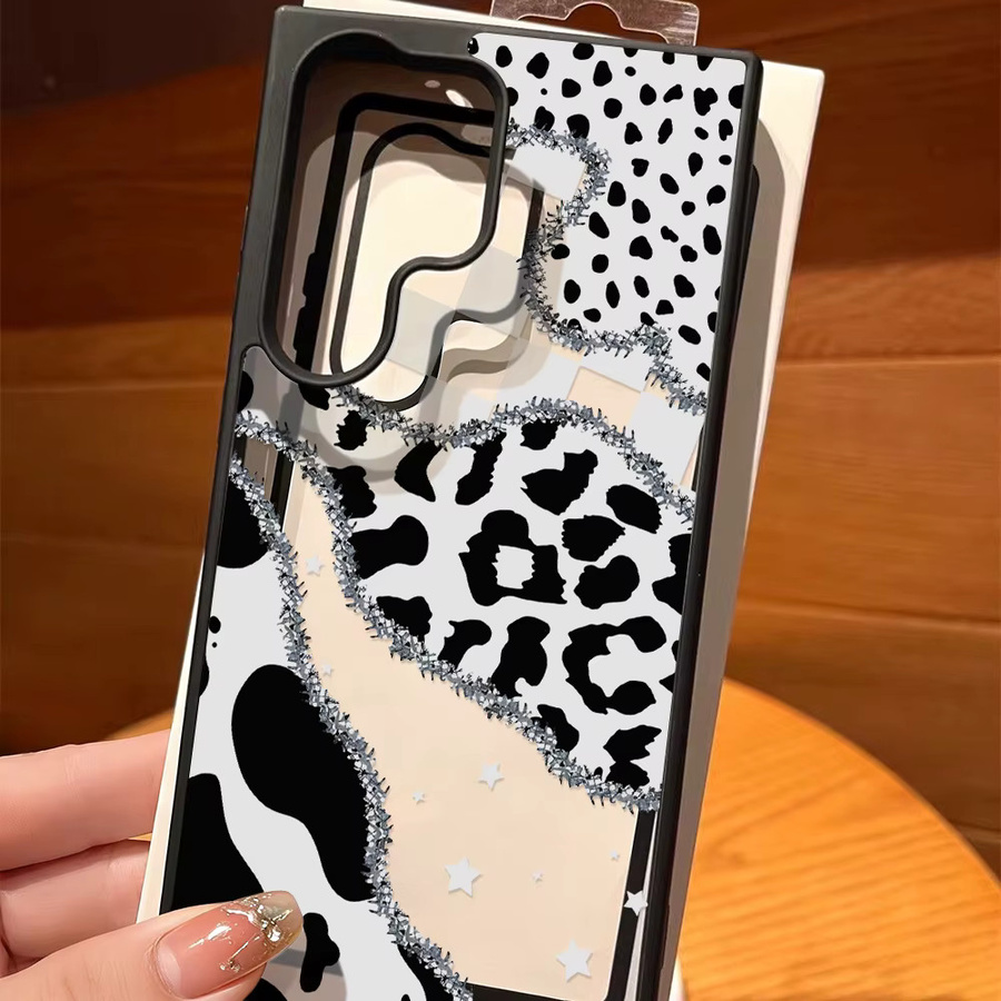 Schützende Silikon-Handyhülle im Leoparden-Design mit Lanyard für Samsung Galaxy S26 Ultra, S25 FE, S24 und S23 in Multicolour - Bild 5