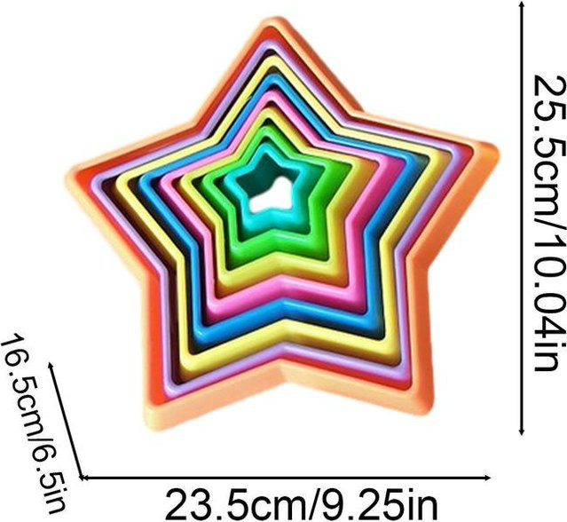 Kidsly Magic Star Stress Relief Sensorisches Spielzeug, Spiral Illusion Spielzeug - Bild 1