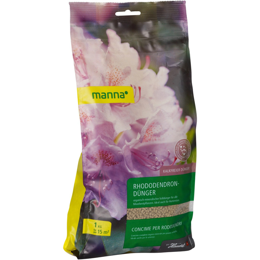Manna Rhododendrondünger für Rhododendren und Moorbeetpflanzen, 1 kg - Bild 2