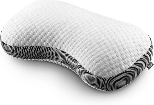Sleezzz Premium Kissen in Schmetterlingsform, Weiß, B/H: 60 x 35 cm, allergikerfreundlich und waschbar - Bild 1