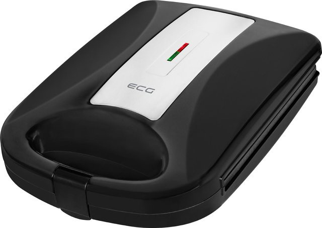 ECG S 4232 Family Sandwichmaker in Schwarz mit Überhitzungsschutz - Bild 1