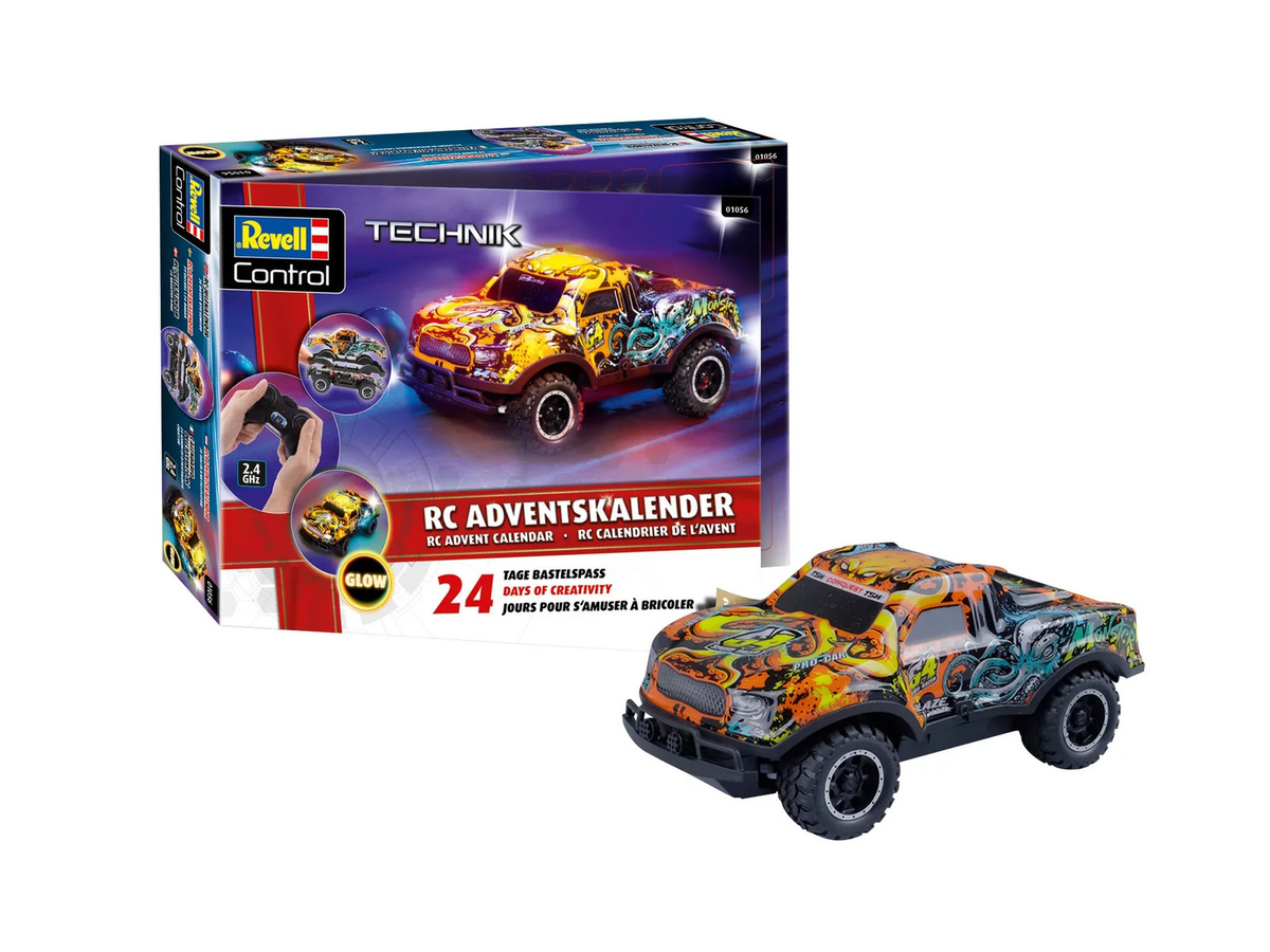 Revell Christmas Driver, RC Adventskalender, ferngesteuertes Auto, ab 6 Jahren - Bild 3