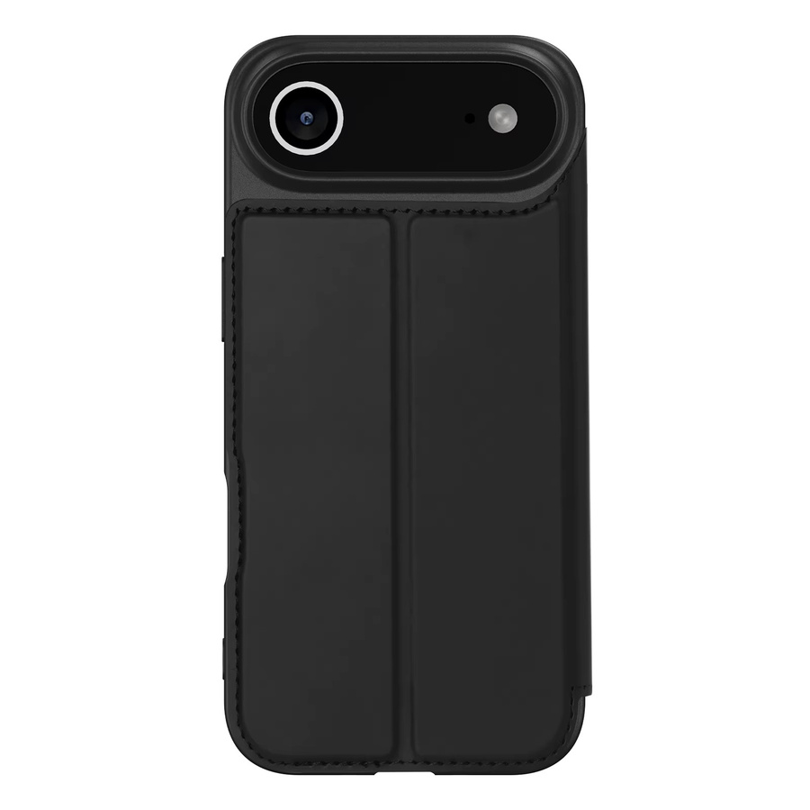 DUX DUCIS Magnet-Klapphülle aus PU-Leder für iPhone 17 Pro Max und iPhone Air mit Kartensteckplatz, Schwarz, stoßfeste Schutzhülle - Bild 3