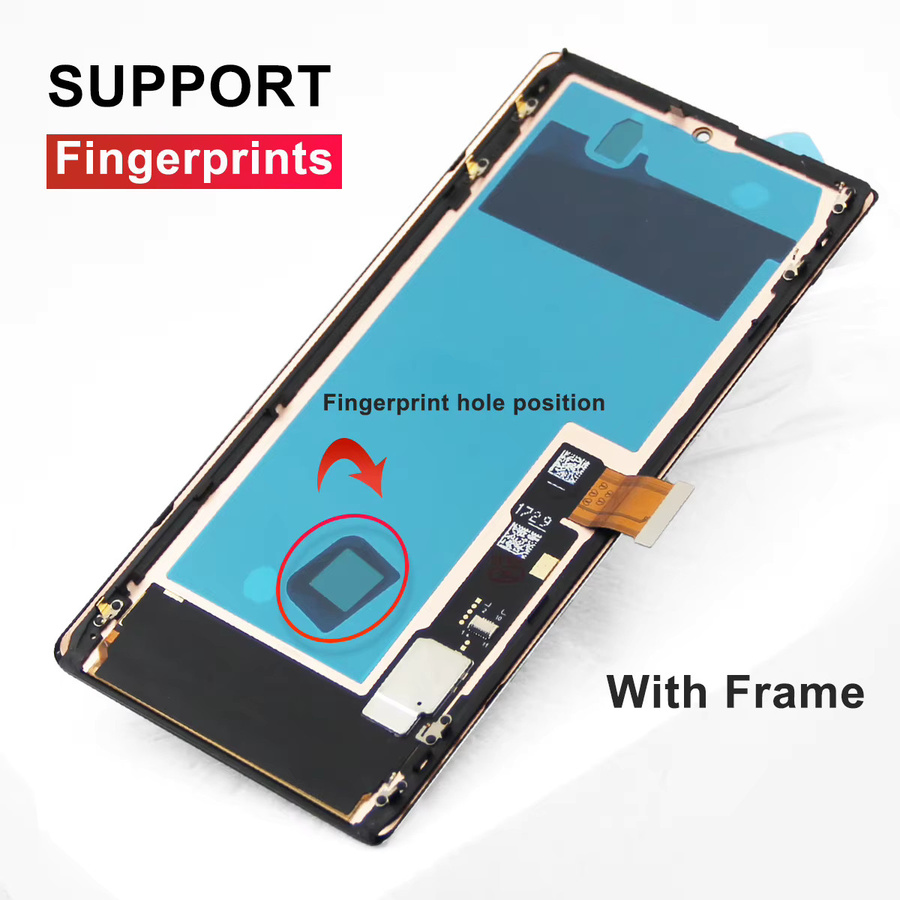 Google Pixel 6 Pro LCD Display Ersatz mit Touchscreen Digitizer in Schwarz, 6,7 Zoll - Bild 4