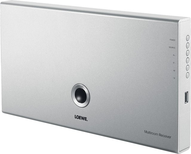 Loewe Individual Sound Multiroom Receiver in Chromsilber mit Wi-Fi und Ethernet/LAN - Bild 1