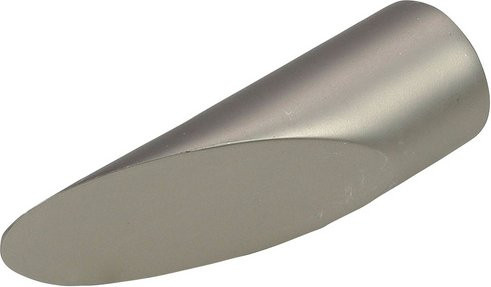 LIEDECO Endstück keilförmig aus Metall in Silber, 2 Stück, 16 mm - Bild 1