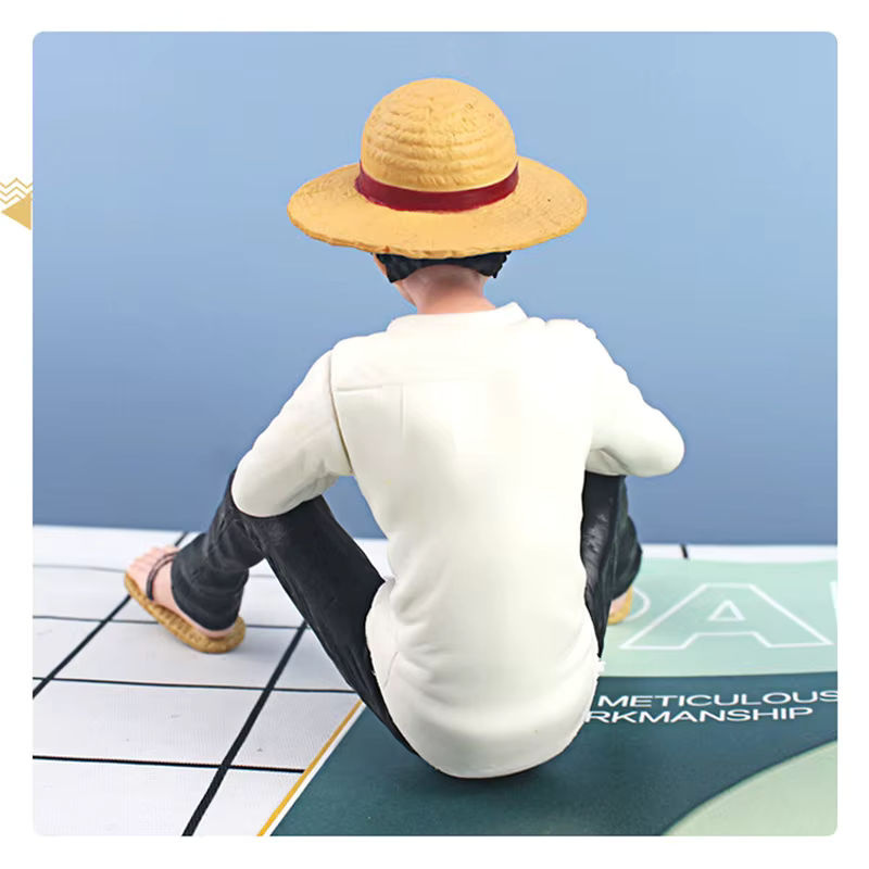 TAKARA TOMY One Piece Anime Figur Luffy mit veränderbarem Gesicht, mehrfarbig, Höhe: 10 cm - Bild 4
