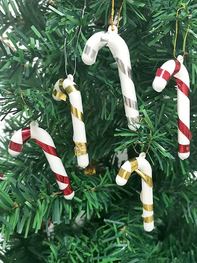 RIBBON HOUSE Weihnachtsbaumschmuck Süßigkeiten-Anhänger in Mehrfarbig, 6er Packung - Bild 5