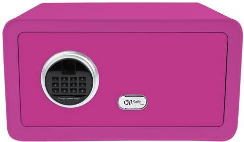 Olympia 7119 GOsafe 210 Tresor mit Zahlenschloss und Schlüsselschloss in Pink - Bild 1