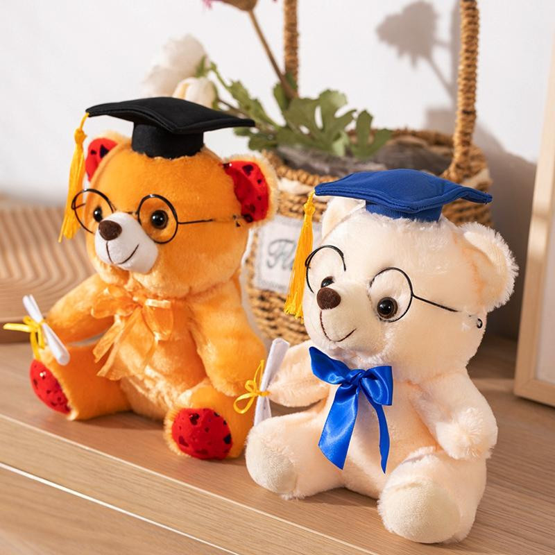 GDzaccly Abschluss Bär Plüschtier weiche Puppe 1-teiliges Set - Bild 3