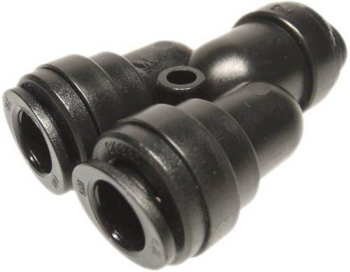 DM-Fit Y-Verbinder ATWD0606M in Schwarz mit 6mm Rohr-Durchmesser - Bild 1