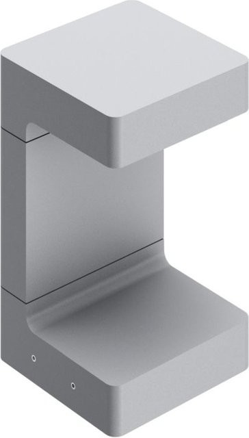 Flos Casting C150 Outdoor LED Poller aus Aluminium in Grau mit transparentem Diffusor - Bild 1