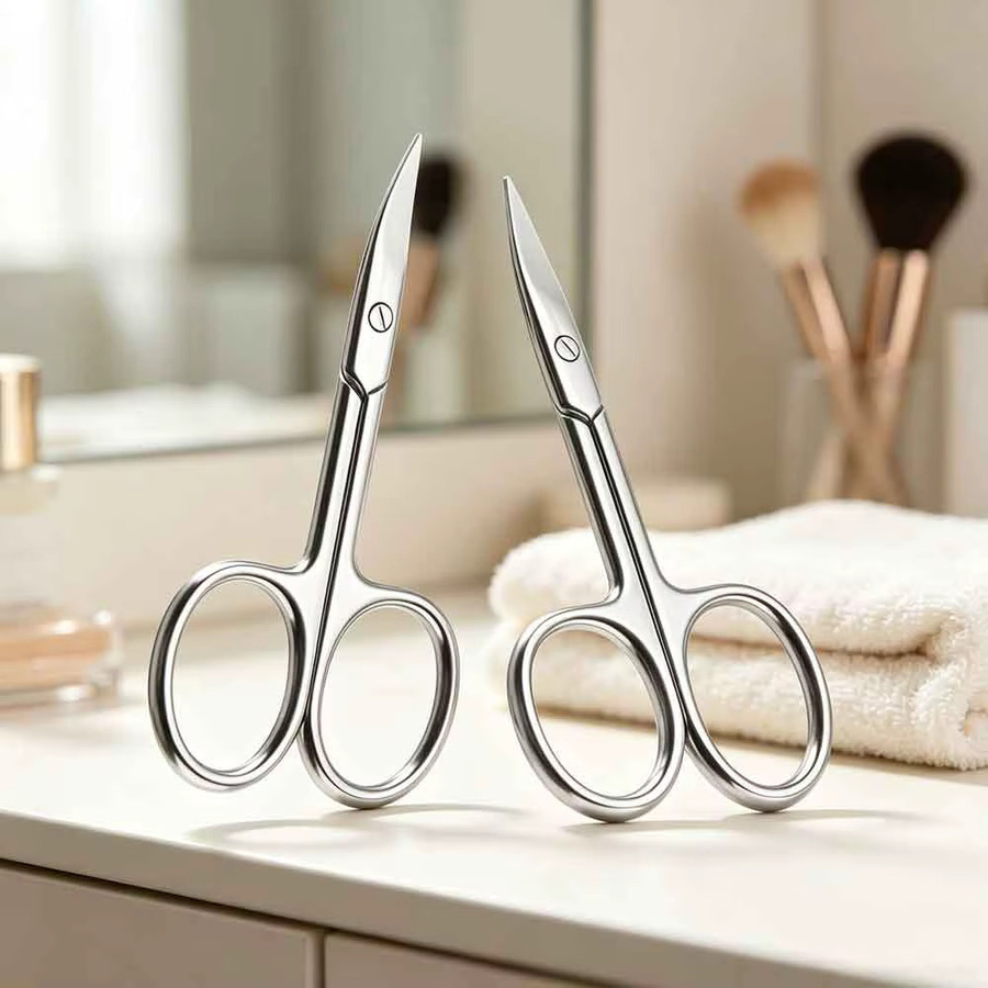 vvocci Nagelhautschere und Nageltrimmer, Edelstahl, Glänzend, Unisex - Bild 3