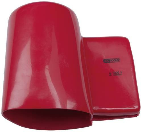 KS Tools Abdeck- und Schutzhaube mit Schutzisolierung aus PVC, Rot, Durchmesser: 30 cm - Bild 1