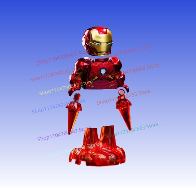 BLOKEES Marvel Iron Man MK7 Mini-Figur Baustein-Modell - Bild 1