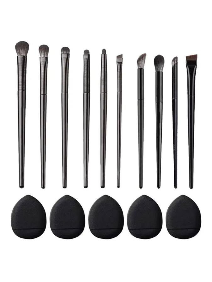 CNKESS Lidschattenpinsel Set, 10-teilig, Unisex - Bild 4