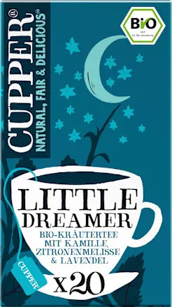 Cupper Kräutertee Little Dreamer mit Kamille, 30 g - Bild 1