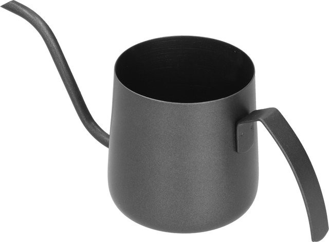 Fishine Schwanenhalskessel aus 304 Edelstahl mit Innenskala für Pour Over Kaffee, Schwarz, 250 ml - Bild 1