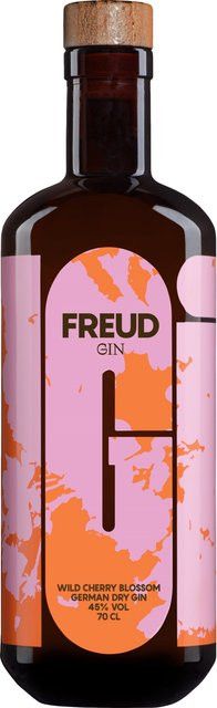 Ziegler Freud Wild Cherry Blossom Gin, Deutschland, 45% Vol., 0,7 l - Bild 1